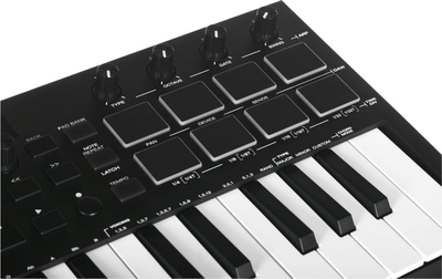 Keyboard MIDI M-Audio Oxygen Pro Mini, 32 taste të vogla, USB, i zi