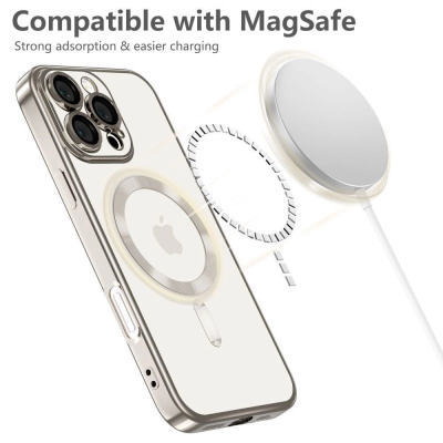 Kuti telefoni Tech-Protect MagFlex MagSafe, për Samsung Galaxy S25, transparente, blu