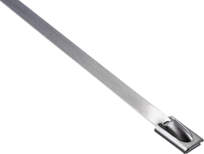Lidhëse kabllosh metalike EM Group 6706 BMSTL2946, 290mm, 4.6mm, 100 copë, argjendtë