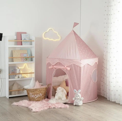 Çadër lodër Atmosphera Children's Pink Pop up Tent, pop up, 100% poliester, rozë
