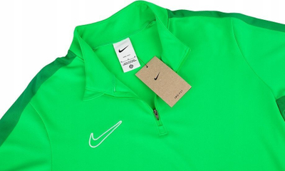 Bluzë sportive Nike Academy 23 Drill Top DR1352-329, poliester, me zinxhir, e gjelbër