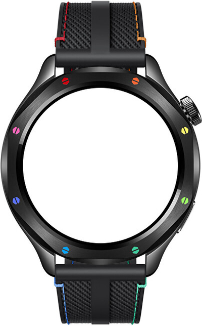 Orë smart Xiaomi Watch S4 Rainbow, e zezë