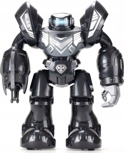 Robot lodër SilverLit YCOO Robo Blast Black, me telekomandë, me gjuajtje, XXL, i zi
