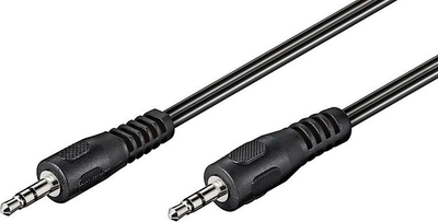 Kabllo audio PremiumCord Jack 3.5mm në 3.5mm, 5m, i zi