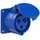Prizë industriale paneli PCE, 32A, 200-250V, IP44/IP54, e bardhë
