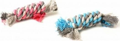 Lodër litar për qen DUVO+ Cotton Rope Chew Toy, pambuk, 13cm, me shumë ngjyra