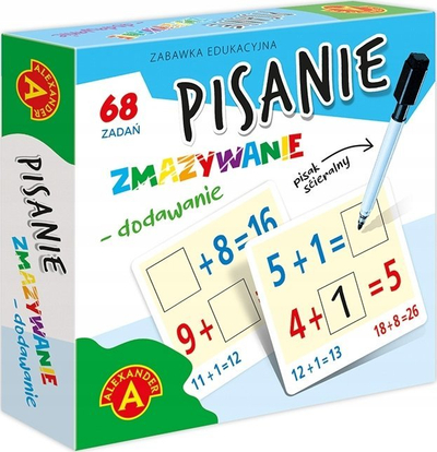 Set edukativ Alexander Writing and Erasing, mbledhje, për fëmijë 7+