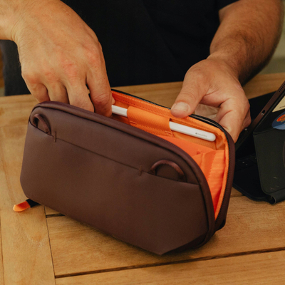Organizues kabllosh Peak Design Tech Pouch Small, që s’e kap uji, Eclipse