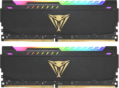 Memorie operative RAM Patriot VIPER Steel RGB, 16GB (2x8GB) DDR4, 3600 MHz, CL20