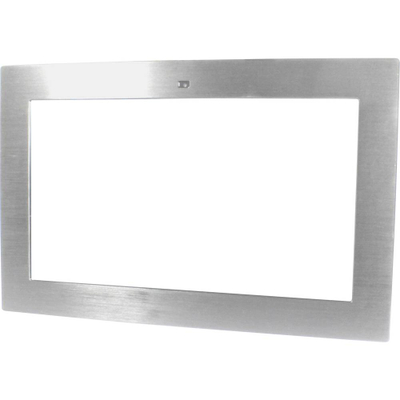 Kornizë Bezel për tablet touch 21", metal, argjendtë