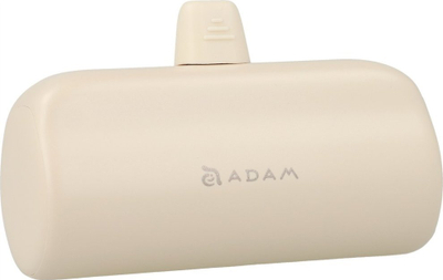 Karikues portativ Adam Elements Gravity P5C, 5000mAh, USB-C, bezhë