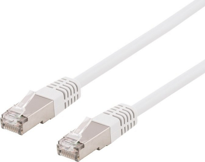 Kabllo rrjeti Deltaco SFTP-615VH, Cat6 S/FTP, 15m, e bardhë