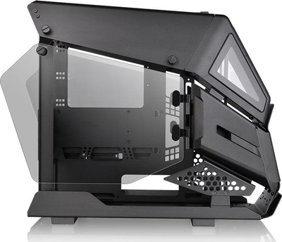 Kasë Thermaltake AH T200 Micro, e zezë, Mini Tower