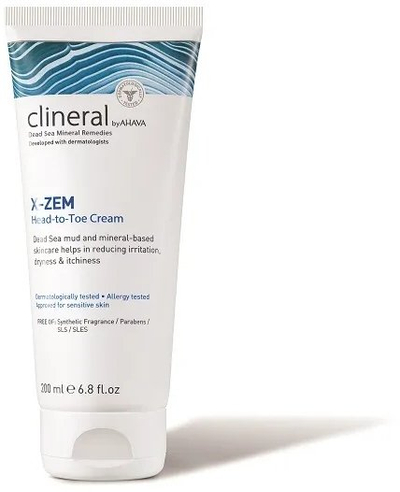 Krem trupi AHAVA Clineral X-ZEM Head-to-Toe, kundër irritimit dhe kruarjes, 200 ml
