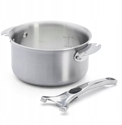 Tigan salcash De Buyer Alchimy Loqy, 16 cm, inoks