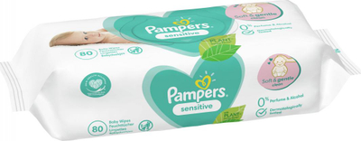 Peceta të lagura Pampers Sensitive 15 pako nga 80 copa