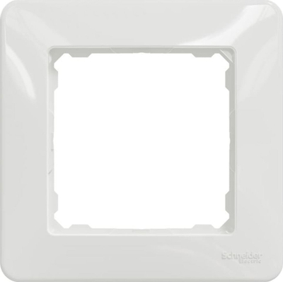 Kornizë Schneider Electric Sedna Design, 1 vend, e bardhë