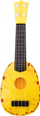 Ukulele për kalamaj Pineapple, 15", 4 tela, e verdhë