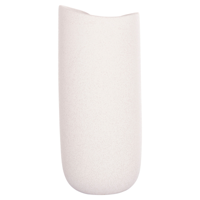 Dekor tavoline qeramike Glaze 17x16,5x38Hcm (HM4606.01), bardhë