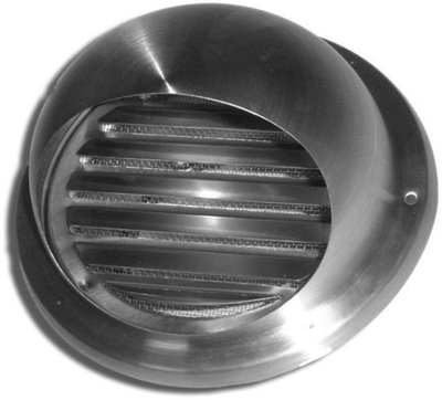 Pranues / dalës ajri CW200 N, inox, për mur