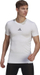 Bluzë sportive Adidas Techfit GU4907, me mëngë të shkurtra, kompresion, e bardhë