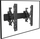 Mbajtëse muri për TV Equip 650355, 32" 65", mekanizëm Push In Pop Out, e zezë