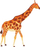 Puzzle 3D druri për pikturim Robotime Giraffe, lodër edukative, me bojëra dhe brushë
