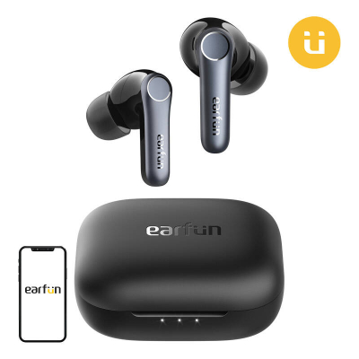 Kufje wireless EarFun Air Pro 4 TW600B, in ear, ANC, të zeza