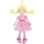 Kukull pelushi Beppe Rag Doll Cornelia, 38cm, flokë bionde, fustan rozë