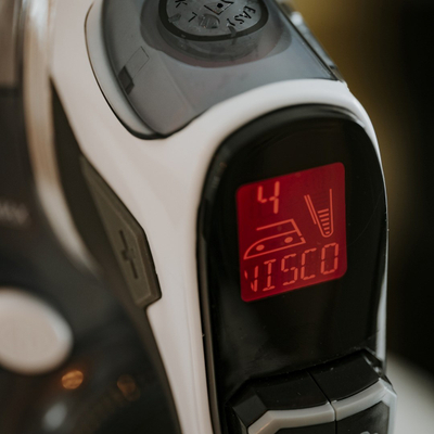 Hekur me avull Adler AD 5053, 3000W, ekran LCD, blu