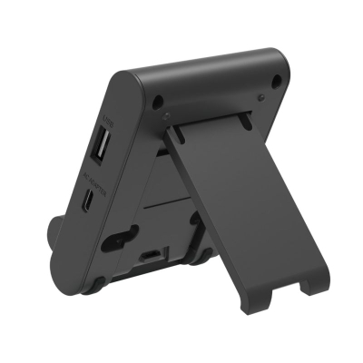 Qëndrim tavoline Hori Dual USB PlayStand, për Nintendo Switch 2, me 2 porta USB, i zi