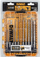 Set stërvitjesh Dewalt DT70753, 10 copë, për mur dhe beton