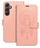 Këllëf portofol OEM MEZZO Dreamcatcher për Xiaomi Redmi Note 14 5G, me xhepa për karta, rozë metalike