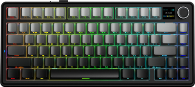 Mausestastier Aula F75 Reaper, mekanike 75%, RGB, tri-modes, e zezë