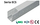 Kanaleta vetëshuarëse për kabllo ECS 25100, 25x100 mm, PVC UL94 V0, gri