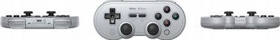 Контролер 8BitDo SN30 Pro, Безжичен, сив