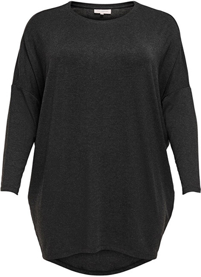 Bluzë Only Carmakoma Carcama 15193626, e zezë, 3XL-4XL