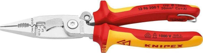 Darë multifunksionale Knipex 13 96 200 T, 50mm2, për instalime elektrike, me shumë ngjyra