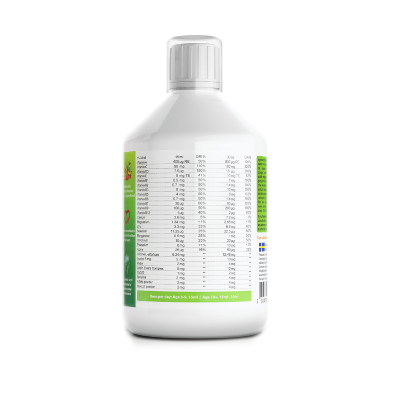Multivitamina Swedish Nutra Super Kids, 500ml