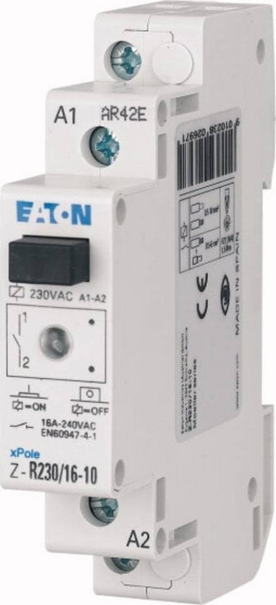 Relè instalimi Eaton Z-R24/16-10, 24V DC, 16A, 1 kontakt NO