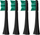 Koka zëvendësuese për furçë dhëmbësh Sencor SOX 004BK, 4 copë, të zeza