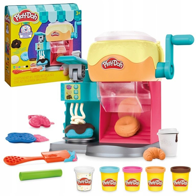 Set loje Play-Doh Donut Drop Shop, plastelinë 284g, 3+
