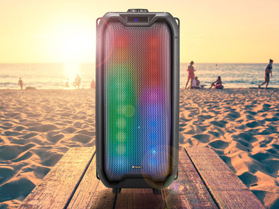 Bokës Tracer Tower, Bluetooth, LED, e zezë