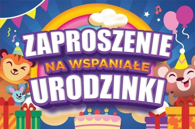 Set ftesash për ditëlindje “Birthday Invitation”, 10 copë, letër 300g, matte