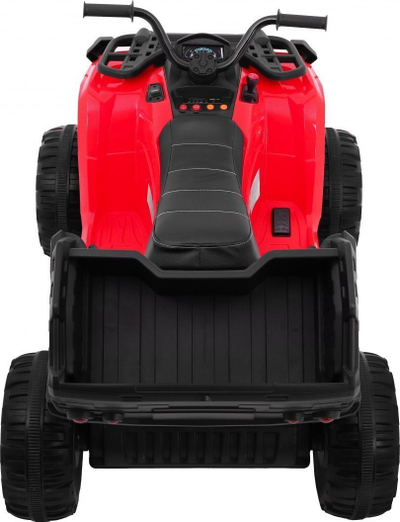 Motor elektrik katër rrotash Ramiz XL ATV, për fëmijë 3 10 vjeç, 12V, i kuq