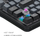 Tastierë mekanike Dark Project ALU87A Midnight TKL G3MS Zircon, RGB, me kabllo, e zezë