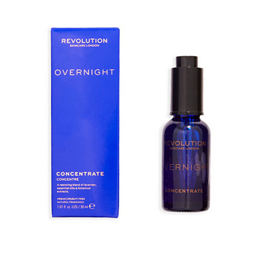 Serum nate për lëkurë të ndjeshme Revolution Skincare Overnight, 30 ml
