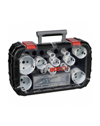 Set sharra rrethore Bosch Progressor, 14 copë, Universal, gri