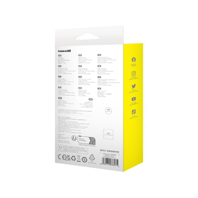 Kabllo USB në Lightning Baseus Unbreakable, 2.4A, 2 m, i bardhë