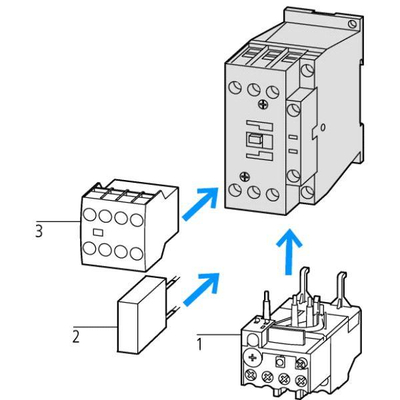 Kontaktor Eaton, 24V, 50 / 60Hz